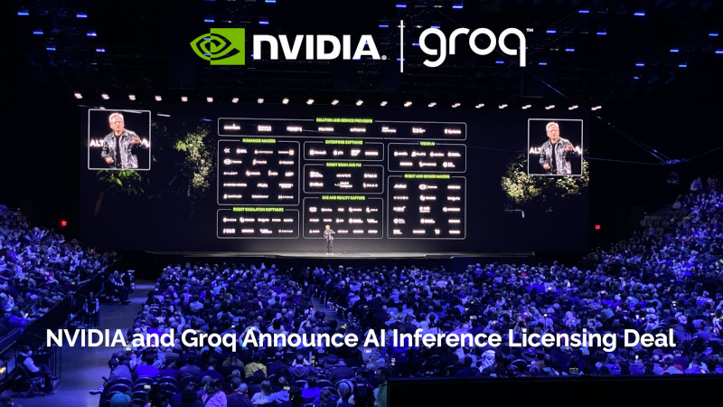 NVIDIA Groq Announce AI Inference Deal Image