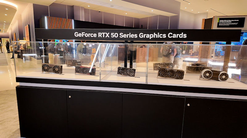 NVIDIA GeForce RTX 50 Series Display CES 2026