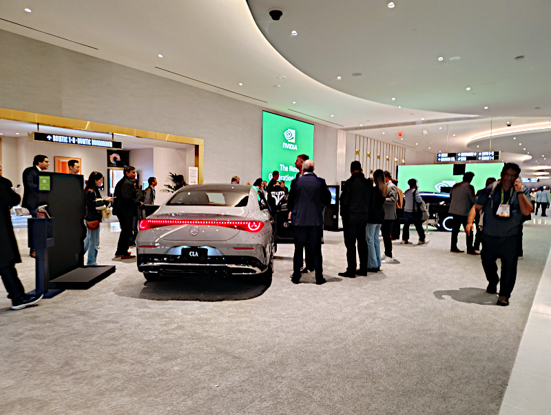 NVIDIA Drive Mercedes-Benz CLA MB.DRIVE ASSIST PRO CES 2026 